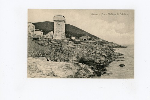Cartolina livorno torre - cartolina,