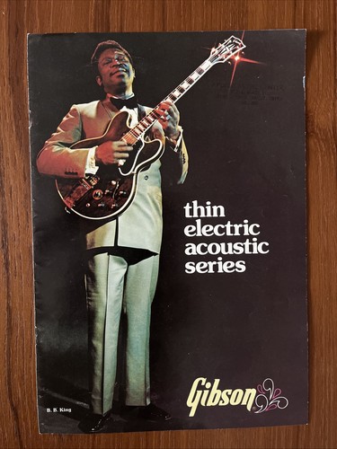 Brochure chitarra vintage 1975