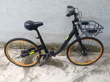 Bicicletta donna con cestino, ruote piene perfetta  per città