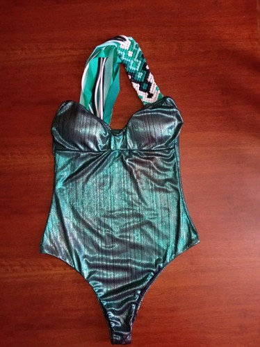 Costume monospalla k verde - costume,