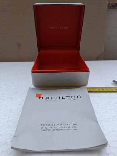 Scatola originale hamilton - originale,