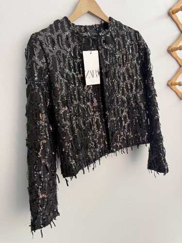 Nuovo zara giacca paillettes - nuovo,