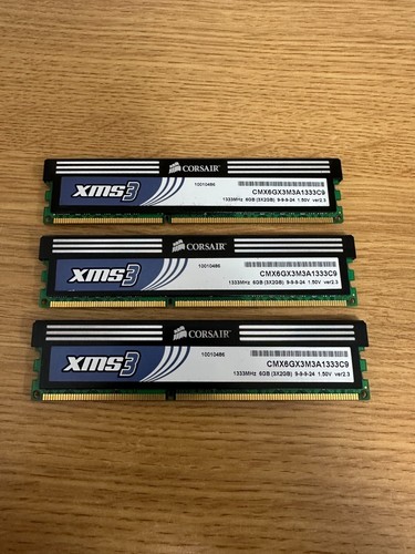 Corsair xms3 cmx6gx3m3a1333c9 - corsair,