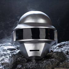 Casco Xcoser 1:1 Daft Punk Thomas Cosplay Argento Replica Party Props Halloween 