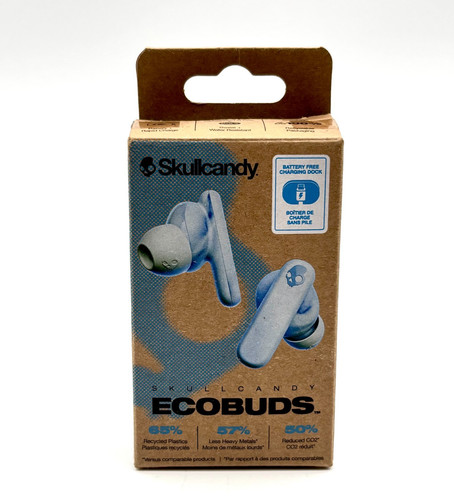 Skullcandy blue ecobuds - skullcandy,