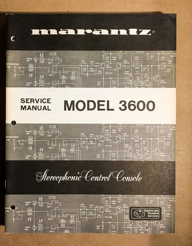 Marantz model 3600 - model,