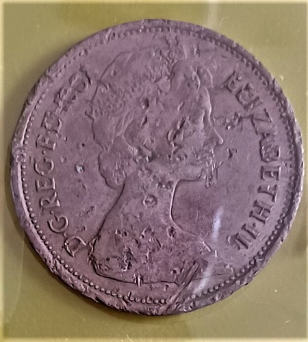Moneta inglese new pence - 2,