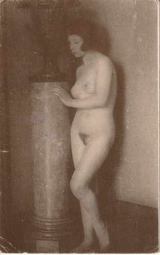 Nudo donna cartolina - nudo, di