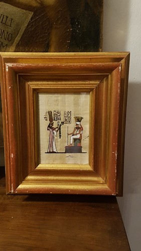 Quadro egiziano pittura - pittura, su