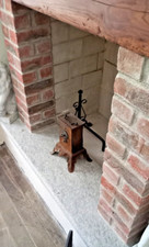 Antique Cast Iron Fireplace