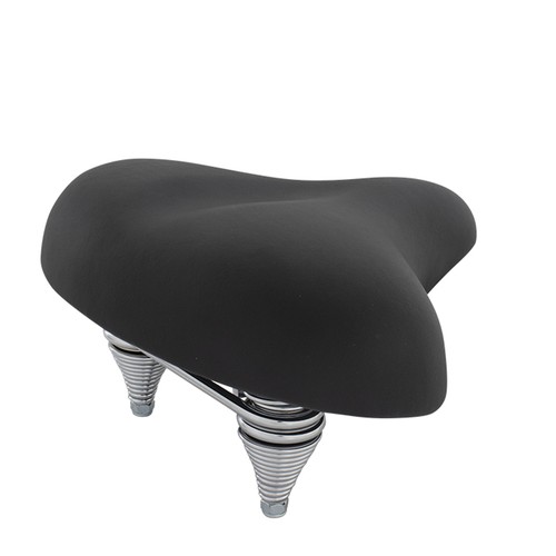 Sella bici cruiser - sella, nera