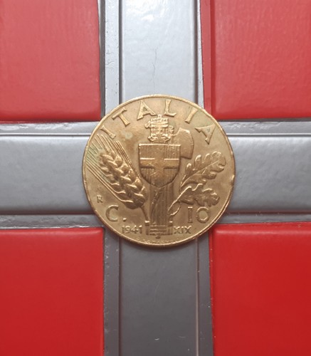 10 centesimi 1941 xix - ,