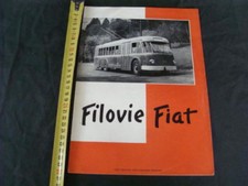 BROCHURE FILOVIE FIAT FILOBUS 668 F FILOCARRO 672 F IN SERVIZIO ALLO STELVIO