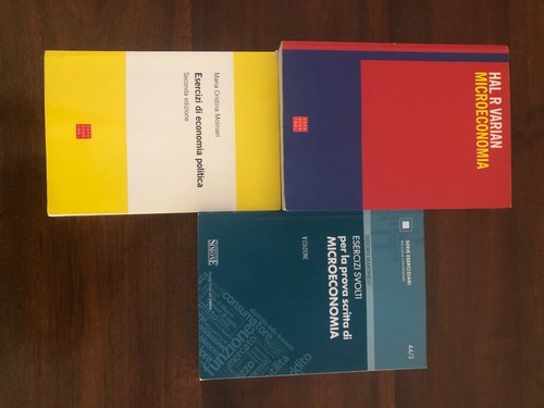 Libri microeconomia esercizi - libri, microeconomia,