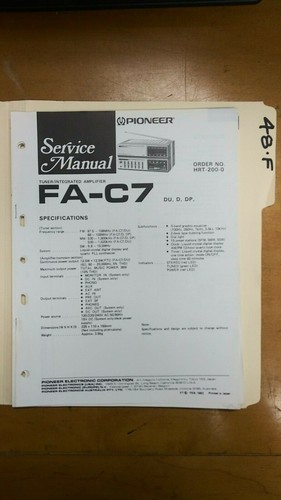 Pioneer manuale di - fa,