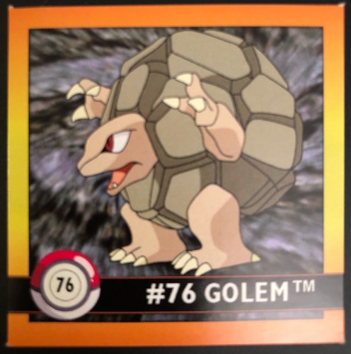 Carte pokémon golem grolem - carte, /