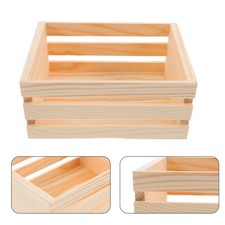  2 pezzi di cassa in legno per