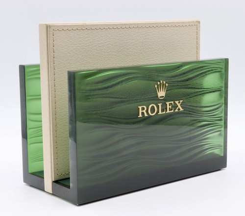 Rolex magazine rack glass - rolex,