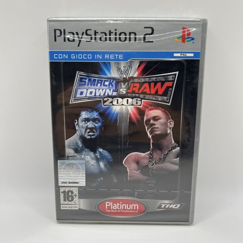 Wwe smackdown raw 2006 ps2 - wwe,
