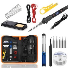 Saldatore a Stagno Kit 80W LCD