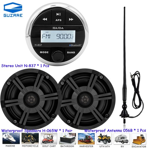 Audio bluetooth stereo marino - audio,
