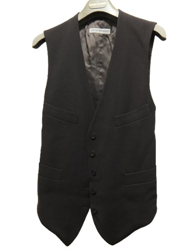 Emporio armani gilet crêpe - gilet,