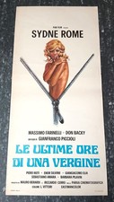 Locandina - LE ULTIME ORE DI UNA VERGINE - Sydne Rome - ITA 1972