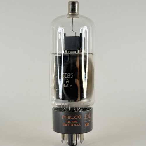 Tubo philco 6cb5a testato - philco,