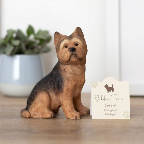 Yorkshire terrier dog ornament - yorkshire,