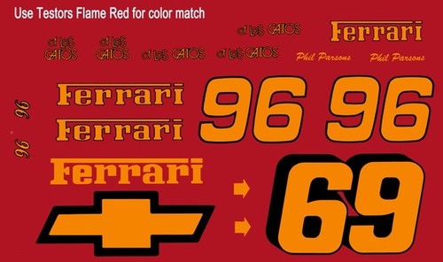 Phil parsons ferrari di - #96,