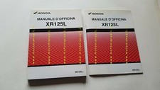 HONDA XR 125 L 2003 manuale officina originale TESTO ITALIANO + aggiornamenti 