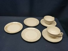 Set/2 tazze/piattini vintage Mikasa Fine China "Caravel" + 3 piattini bonus GIAPPONE