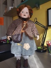 Bambola di Porcellana con borsetta - Anni '70 