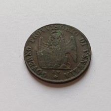 Vecchia Moneta 5 Cent Di Lira