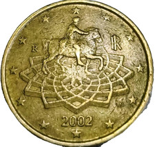 Rara Moneta Da 50 Centesimi di