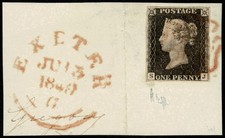 Penny francobollo nero STORIA