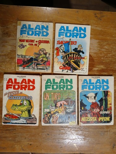 Lotto albi fumetti alan - lotto,