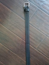 Cintura uomo nera Ryno Gear originale misura 34 pollici