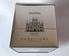 PANETTONE MOTTA scatola latta Natale 2014 vtg LA SCALA e DUOMO di MILANO vintage