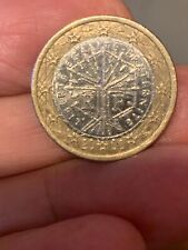 DUE  Monete da 1 euro Francia - 2000 - 2001  -  RARE     - Circolate -