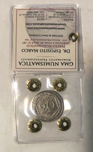 Regno italia iii 20 - d'italia, v.e.