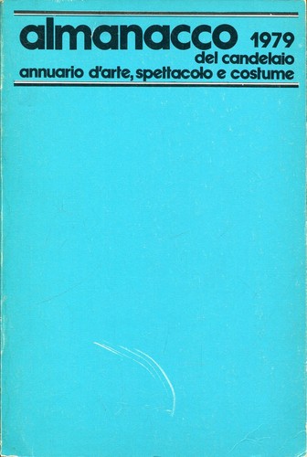 Almanacco del candelaio - almanacco,