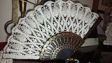 Ventaglio fatto A Mano Uncinetto