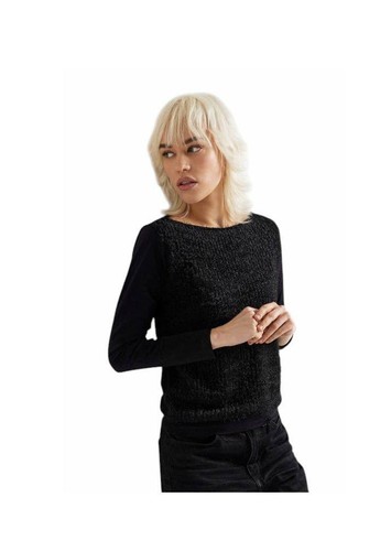 Maglia scollo barca jadea nero - scollo,
