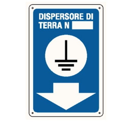 Cartello messa terra 165x250 - cartello,