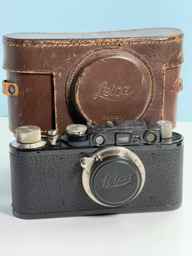 Cámara leica negro - @,