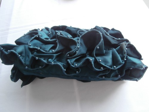 Pochette soirée en satin - en,