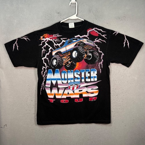 Shirt nera monster truck - nera,