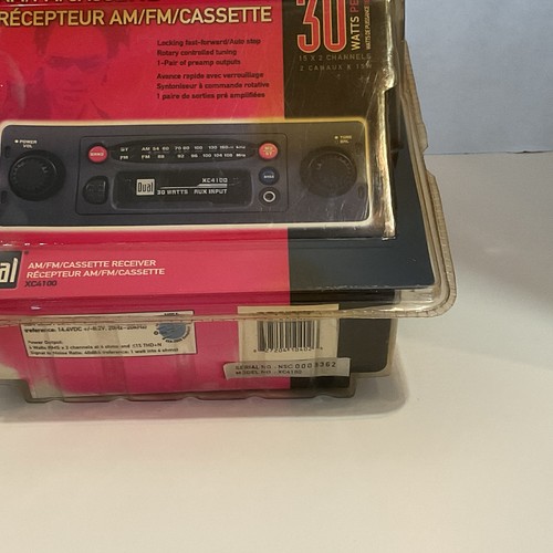 Dual xc4100 din - 1, am/fm