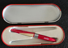 Penna Stilografica Coca Cola Ice Cold con Custodia Vintage